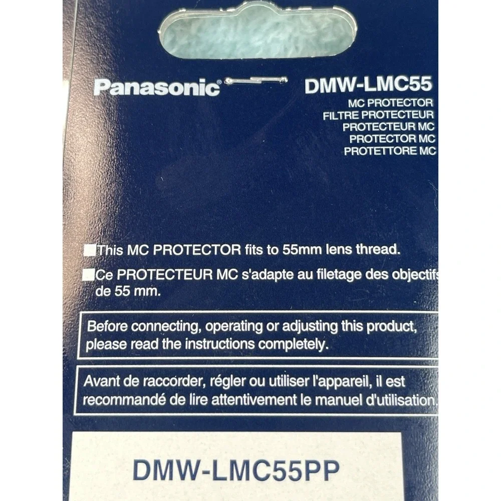Panasonic Lumix DMW-LMC55 MC Protector Filter 55mm Lens Thread NEW